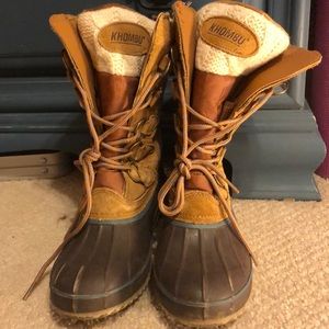 Size 7 winter duck boot